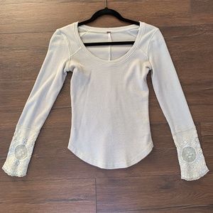 Free People Thermal Long Sleeve Top